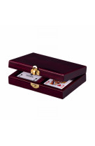 Coffret luxe bois pour cartes