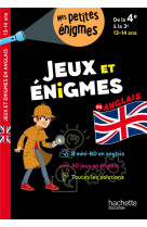 Jeux et enigmes en anglais de 4e a la 3e