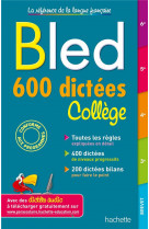 Bled 600 dictees college ed 2021