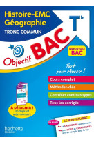 Objectif bac histoire-géographie et emc tronc commun tle