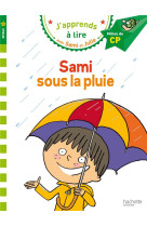 Sami sous la pluie cp niveau 2