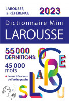 Dictionnaire larousse mini 2023