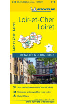 Carte departementale 318 loiret, loir-et-cher