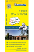 Carte departementale 325 creuse, haute-vien ne