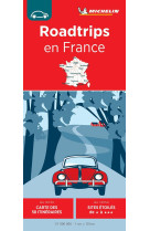 Roadtrips en france - carte des 58 itineraires