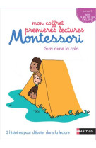 Suzi aime la colo mon coffret premieres lectures montessori