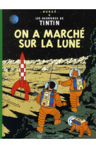 Tintin on a marche sur la lune