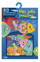 Mes jolis poissons 80 gommettes autocollantes