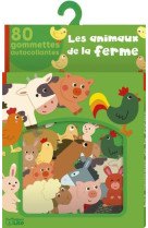 Les animaux de la ferme 80 gommettes autocollantes -