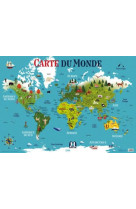 Poster carte du monde