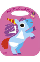 Autocollants petites mains - licorne - 2 ans