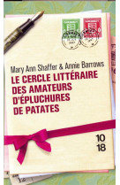 Le cercle litteraire des amateurs d-epluchu res de patates