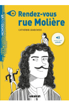 Rendez-vous rue moliere - livre + mp3