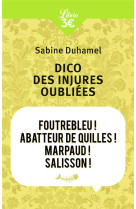 Dico des injures oubliees