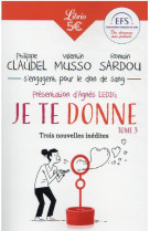 Je te donne