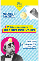 Petites histoires de grands écrivains