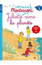 Juliette aime la planete cp niveau 3