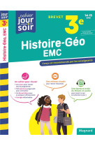 Histoire-geographie-emc 3e brevet ed 2023