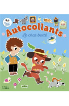 Autocollants - le chat botte