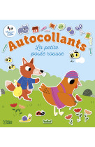 Autocollants - la petite poule rousse