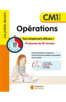 Les petits devoirs - opérations cm1