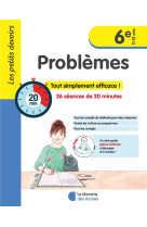 Les petits devoirs - problemes  6e