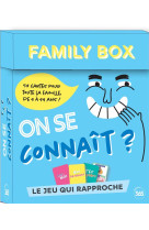 On se connaît ? - le jeu qui rapproche - 52 cartes à jouer en famille