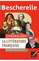 Chronologie de la litterature francaise du moyen age a nos jours etagere lycee