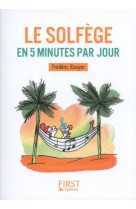 Petit livre - le solfege en 5 minutes par j our