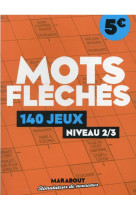 Cahier de jeux mots fleches