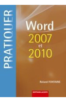 Pratiquer word 2007 et 2010