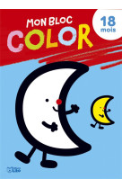 Mon bloc color - lune (18 mois)