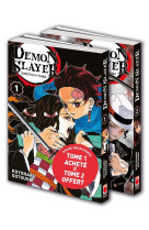 Demon slayer - pack decouverte t01 & t02