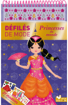 Princesses du monde - bloc a spirale