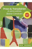 Prose du transsiberien et autres poemes ed 2022