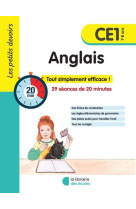 Les petits devoirs anglais ce1 ed 2023