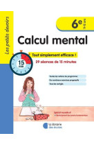 Les petits devoirs - calcul mental  6e