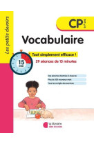 Les petits devoirs - vocabulaire cp