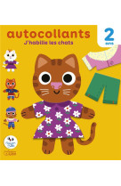 Autocollants j-habille les chats 2 ans