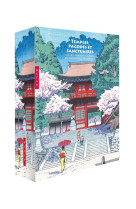 Temples, pagodes et sanctuaires par les grands maitres de l-estampe japonaise (coffret)