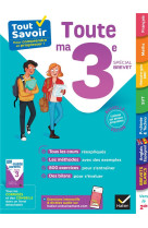 Tout savoir toute ma 3e 2023 special brevet