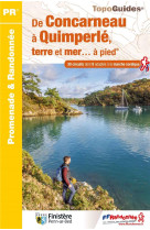 De concarneau a quimperle, terre et mer a pied - ref. p297