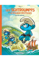 Les schtroumpfs et le village des filles - tome 6 - l'île vagabonde