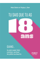 Tu sais que tu as 18 ans quand... ne