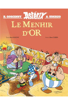 Asterix le menhir d-or - album illustre