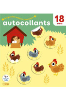 Animaux de la ferme autocollants 18 mois