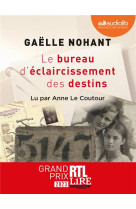 Le bureau d-eclaircissement des destins - livre audio 2 cd mp3