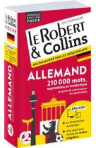 Dictionnaire robert & collins poche allemand