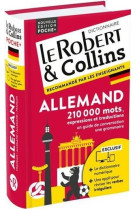 Dictionnaire robert & collins poche+ allemand