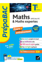 Specialite maths et maths expertes (option) tle generale ed 2023